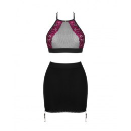 TOP I SPÓDNICA ROSENTY XS/S multicoloured