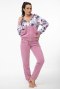 DRES DAMSKI 369 XL jasny śliwkowy