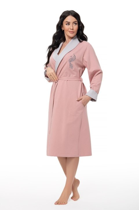 SZLAFROK BAWEŁNIANY FR-386 L herbaciany SZLAFROK BAWEŁNIANY FR-386 L herbaciany