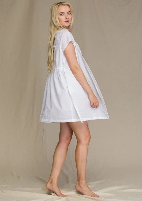 SZLAFROK DAMSKI LGD 130 A21 SALE S/M biały SZLAFROK DAMSKI LGD 130 A21 SALE S/M biały