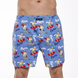 BOKSERKI CLASSIC 001/153 XXL niebieski
