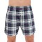 BOKSERKI COMFORT 002/310 L szary/jeans/kratka