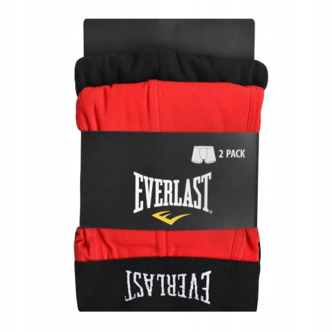BOKSERKI EVERLAST 2-PAK M czarny/czerwony BOKSERKI EVERLAST 2-PAK M czarny/czerwony