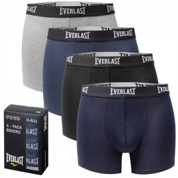 BOKSERKI EVERLAST 4-PAK M czarny/granat/jeans/szary