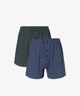 BOKSERKI MĘSKIE 2MBX-021 M granatowy/denim