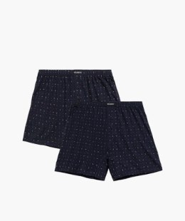 BOKSERKI MĘSKIE 2MBX-056 LUŹNE XXL granatowy/granatowy