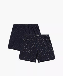 BOKSERKI MĘSKIE 2MBX-063 LUŹNE M granatowy/granatowy