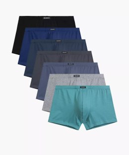 BOKSERKI MĘSKIE 7MH-001 7-PACK M mix kolor