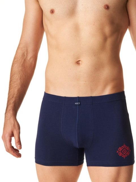 BOKSERKI MĘSKIE MXH 613 XXL granatowy BOKSERKI MĘSKIE MXH 613 XXL granatowy