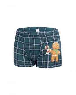 BOKSERKI ŚWIĄTECZNE 007/70 COOKIE 5 XXL zielony