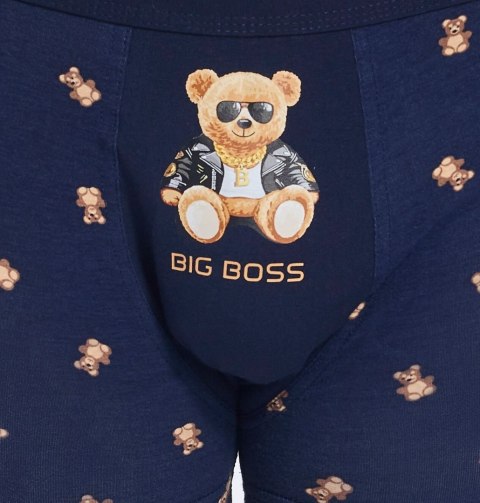 BOKSERKI TATTOO 280/245 BOSS XXL granatowy BOKSERKI TATTOO 280/245 BOSS XXL granatowy