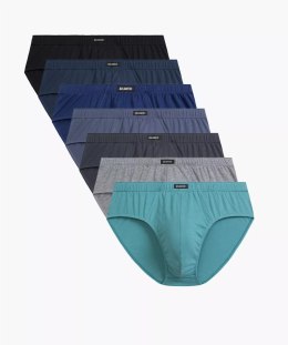 SLIPY MĘSKIE CLASSIC 7MP-001 7-PACK M mix kolor