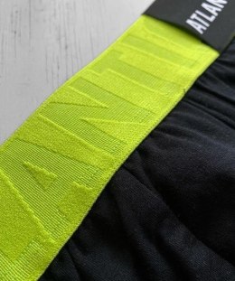 SLIPY MĘSKIE MP-1566 S czarny/limonka