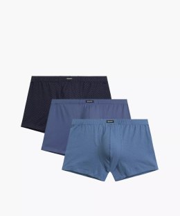 BOKSERKI MĘSKIE 3MH-212 XXL granatowy/niebieski/denim