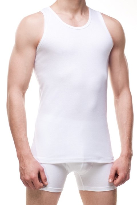 KOSZULKA AUTHENTIC 213 RIBBED XL biały KOSZULKA AUTHENTIC 213 RIBBED XL biały