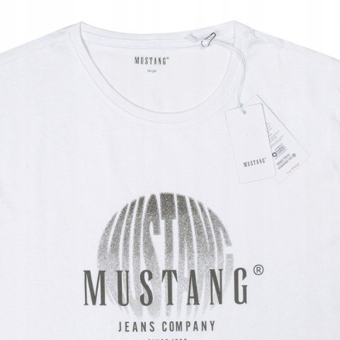 KOSZULKA T-SHIRT MUSTANG 4241 XXL biały KOSZULKA T-SHIRT MUSTANG 4241 XXL biały