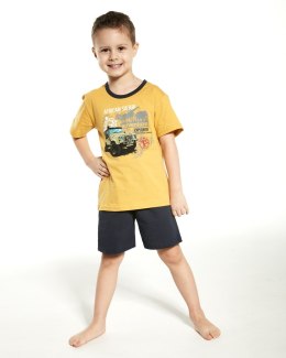 PIŻAMA BOY KIDS 219/106 SAFARI KR 110-116 miodowy