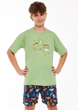 PIŻAMA BOY KIDS 789/113 AUSTRALIA KR 110-116 zielony