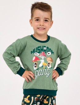 PIŻAMA BOY KIDS 976/164 GANG DR 110-116 zielony/melange