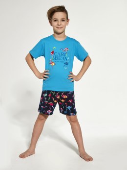 PIŻAMA BOY YOUNG 790/99 CARIBBEAN KR 134-140 turkusowy