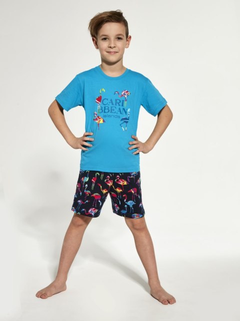 PIŻAMA BOY YOUNG 790/99 CARIBBEAN KR 134-140 turkusowy PIŻAMA BOY YOUNG 790/99 CARIBBEAN KR 134-140 turkusowy