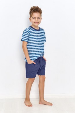 PIŻAMA CHŁOPIĘCA NOAH 2950 KR R.122-140 SALE 134 niebieski