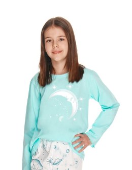 PIŻAMA DZIEWCZĘCA LIVIA 2589 DR R.86-116 SALE 92 turkusowy