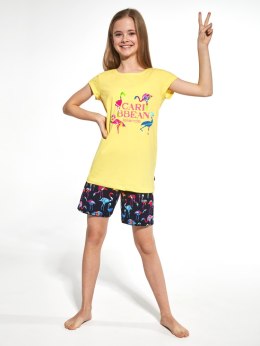 PIŻAMA GIRL KIDS 787/93 CARIBBEAN KR SALE 86-92 żółty