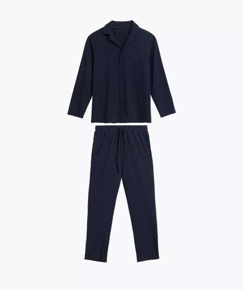 PIŻAMA MĘSKA BNMP-001 DR XXL granatowy PIŻAMA MĘSKA BNMP-001 DR XXL granatowy