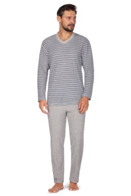 PIŻAMA MĘSKA FROTTE 450A DR XXL melange