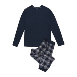 PIŻAMA MĘSKA HONOR 41919 DR SALE XXL granatowy