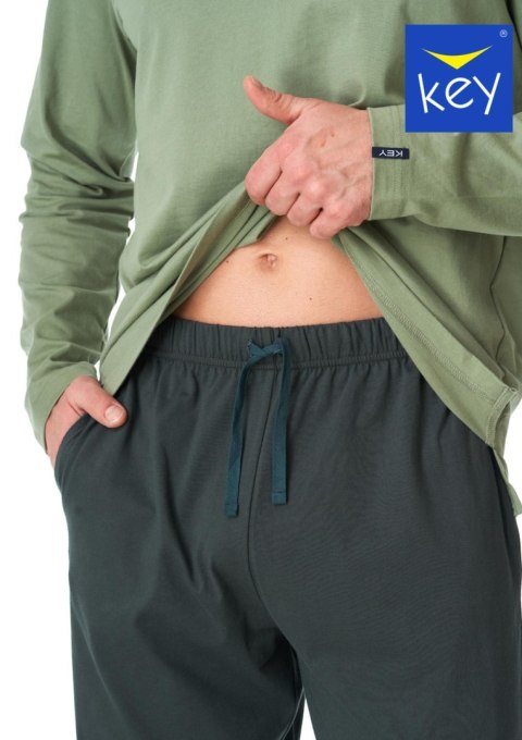 PIŻAMA MĘSKA MNS 610 B23 DR XXL zielony PIŻAMA MĘSKA MNS 610 B23 DR XXL zielony