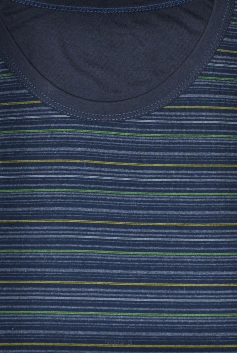 PIŻAMA MĘSKA VARIOUS 338/31 KR L granatowy/żółty/biały/seledynowy PIŻAMA MĘSKA VARIOUS 338/31 KR L granatowy/żółty/biały/seledynowy