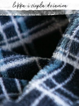 SZLAFROK MĘSKI MGL 432 DŁUGI XL/XXL granatowy