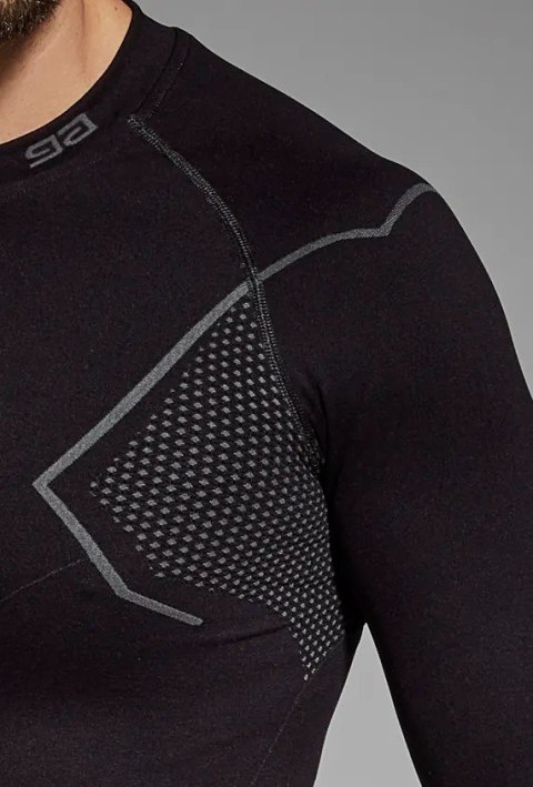 T-SHIRT MEN THERMOACTIVE BASIC MOUNT XXL black/grey T-SHIRT MEN THERMOACTIVE BASIC MOUNT XXL black/grey