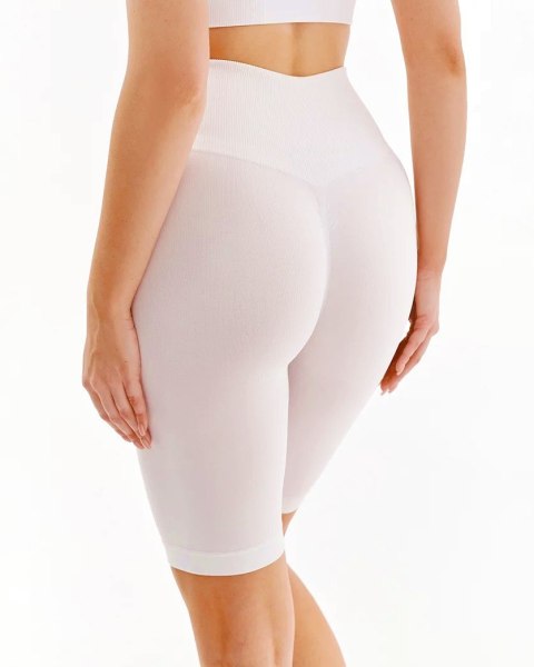 LEGGINSY SEAMLESS TRACKS SHAPE S/M bianco LEGGINSY SEAMLESS TRACKS SHAPE S/M bianco