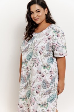 KOSZULA RENNY 3371 KR R.2XL-4XL 4XL zielony/kwiatki