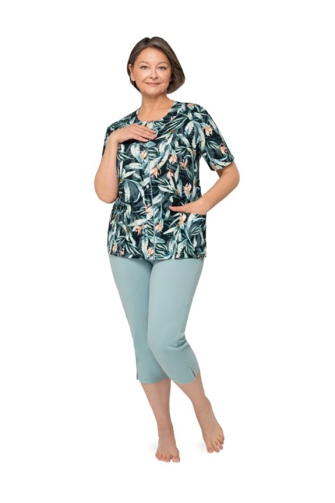 PIŻAMA DAMSKA MARIA I 200 KR XXL kwiatki 21 PIŻAMA DAMSKA MARIA I 200 KR XXL kwiatki 21