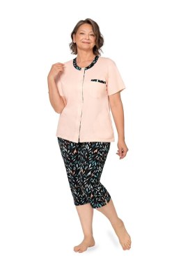 PIŻAMA DAMSKA OLGA I 261 KR XXL pomarańczowy
