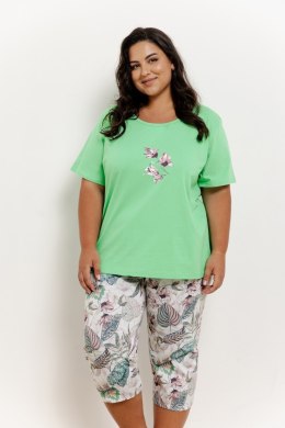 PIŻAMA LIA 3373 KR R.4XL-6XL 6XL zielony