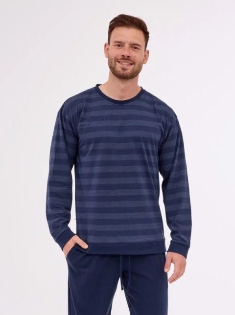 PIŻAMA MĘSKA 117/279 LOOSE 14 DR XXL granatowy PIŻAMA MĘSKA 117/279 LOOSE 14 DR XXL granatowy