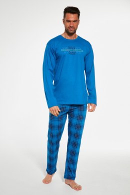 PIŻAMA MĘSKA 124/247 TOKYO 2 DR XXL niebieski