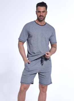 PIŻAMA MĘSKA 925/178 TOM KR XXL szary
