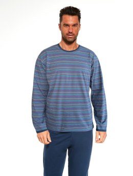 PIŻAMA MĘSKA VARIOUS 138/47 DR XXL jeans/paski