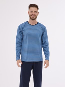 PIŻAMA MĘSKA VARIOUS 138/49 DR XL niebieski