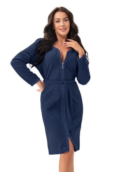 SZLAFROK BAWEŁNIANY FR-371 XXL indygo SZLAFROK BAWEŁNIANY FR-371 XXL indygo
