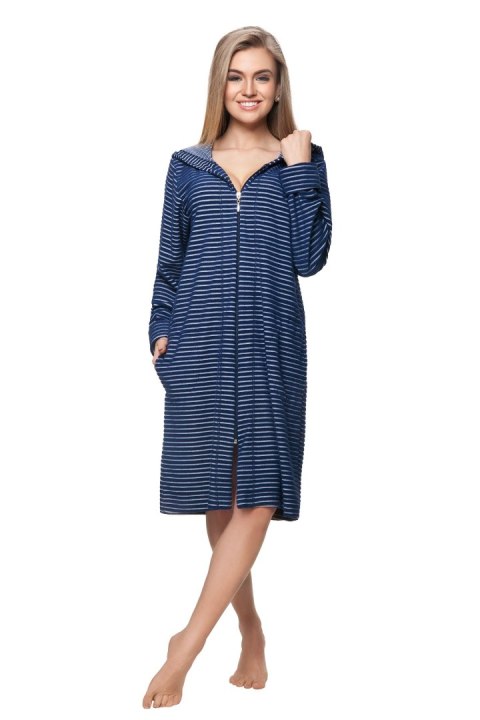 SZLAFROK FROTTE FR-104 L granatowy SZLAFROK FROTTE FR-104 L granatowy