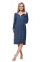 SZLAFROK FROTTE FR-104 L granatowy