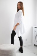 Bluzka oversize biała