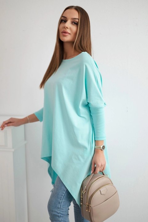 Bluzka oversize miętowa Bluzka oversize miętowa